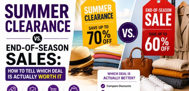 clearance vs sale
